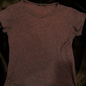 Blue and red Brandy Melville T-shirt